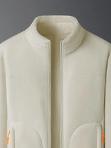 Delyth | Women's Reversible Fluffy Winter Jacket with Stand Collar — view 10