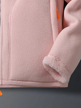 Delyth | Women's Reversible Fluffy Winter Jacket with Stand Collar — view 6