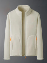 Delyth | Women's Reversible Fluffy Winter Jacket with Stand Collar — view 8