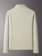 Delyth | Women's Reversible Fluffy Winter Jacket with Stand Collar — view 9