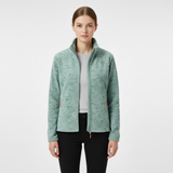 Women's Botanical Print Zip-Up Winter Jacket — view 2