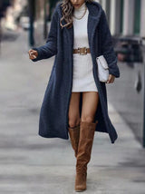Ottilie | Women's Oversized Teddy Coat — view 1
