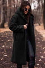 Ottilie | Women's Oversized Teddy Coat — view 2