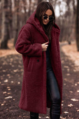 Ottilie | Women's Oversized Teddy Coat — view 3