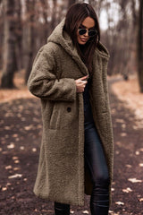 Ottilie | Women's Oversized Teddy Coat — view 4