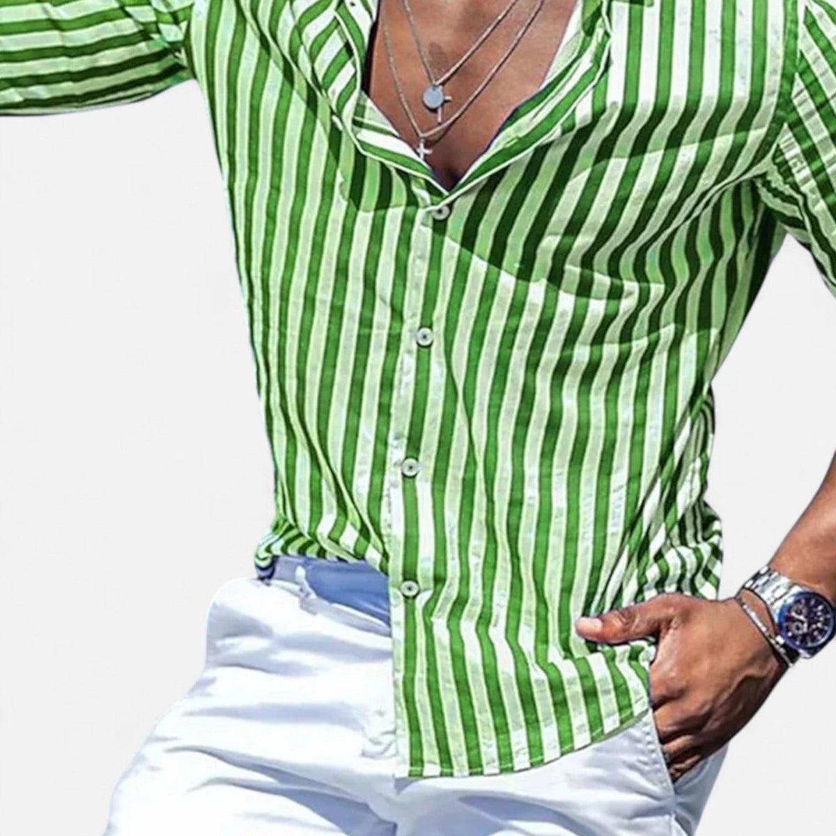 Riviera Shirt for Men — Green