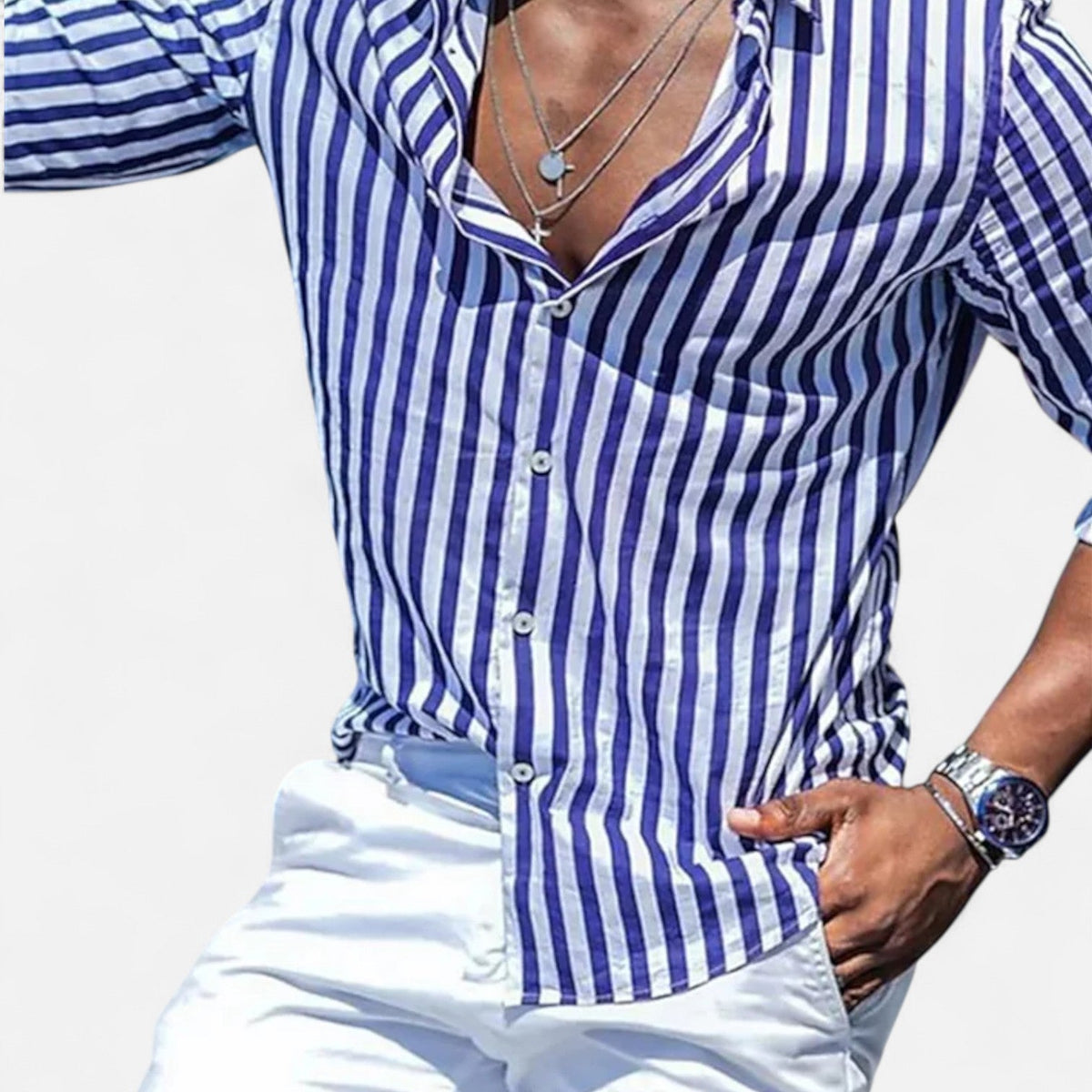 Riviera Shirt for Men — Blue