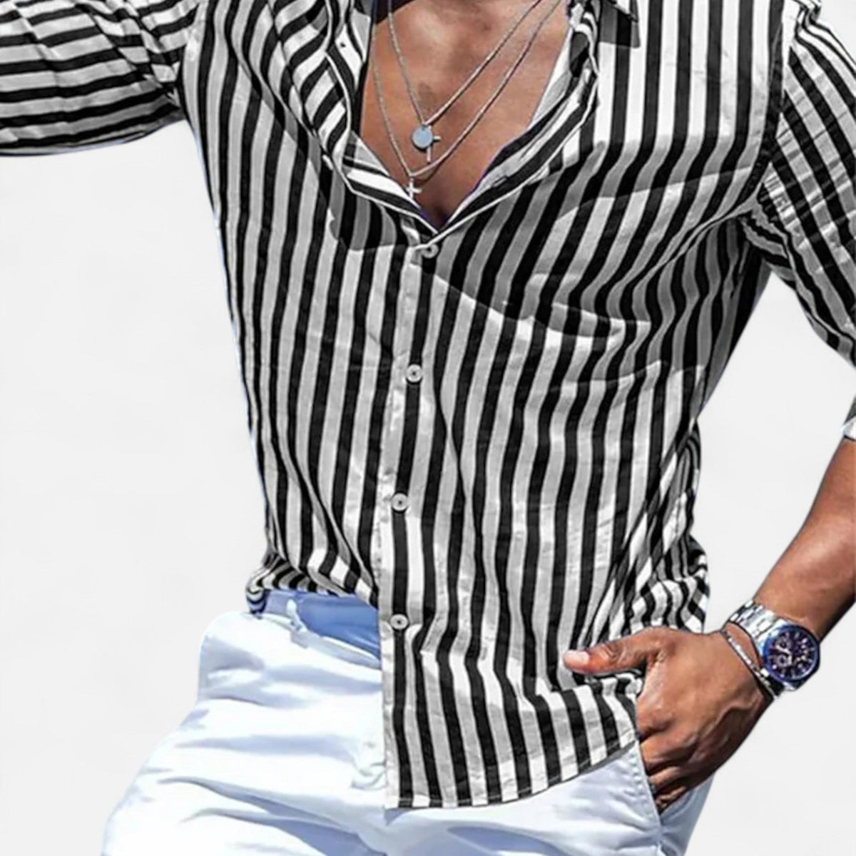 Riviera Shirt for Men — Black