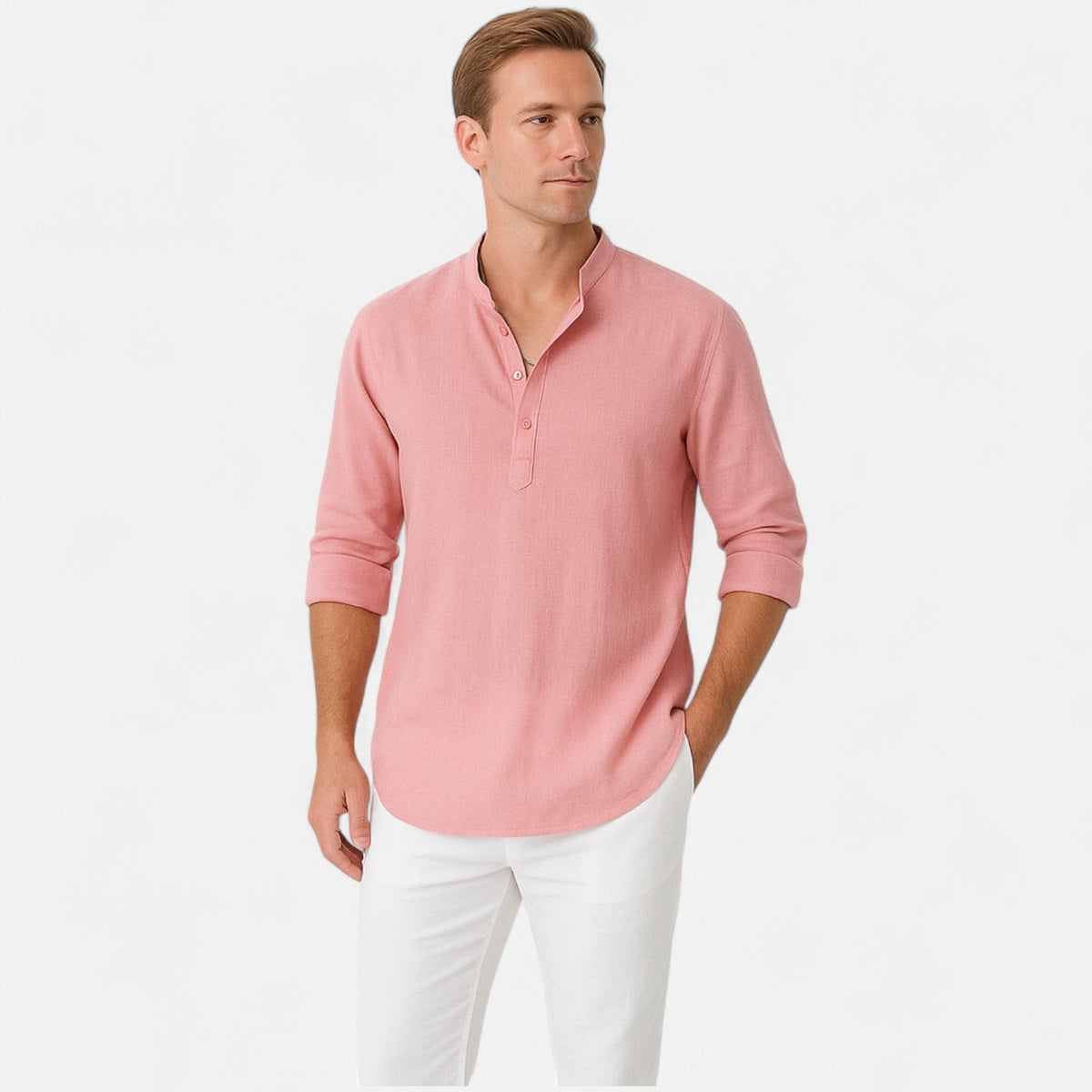 Men's Lightweight Long Sleeve Shirt — product view