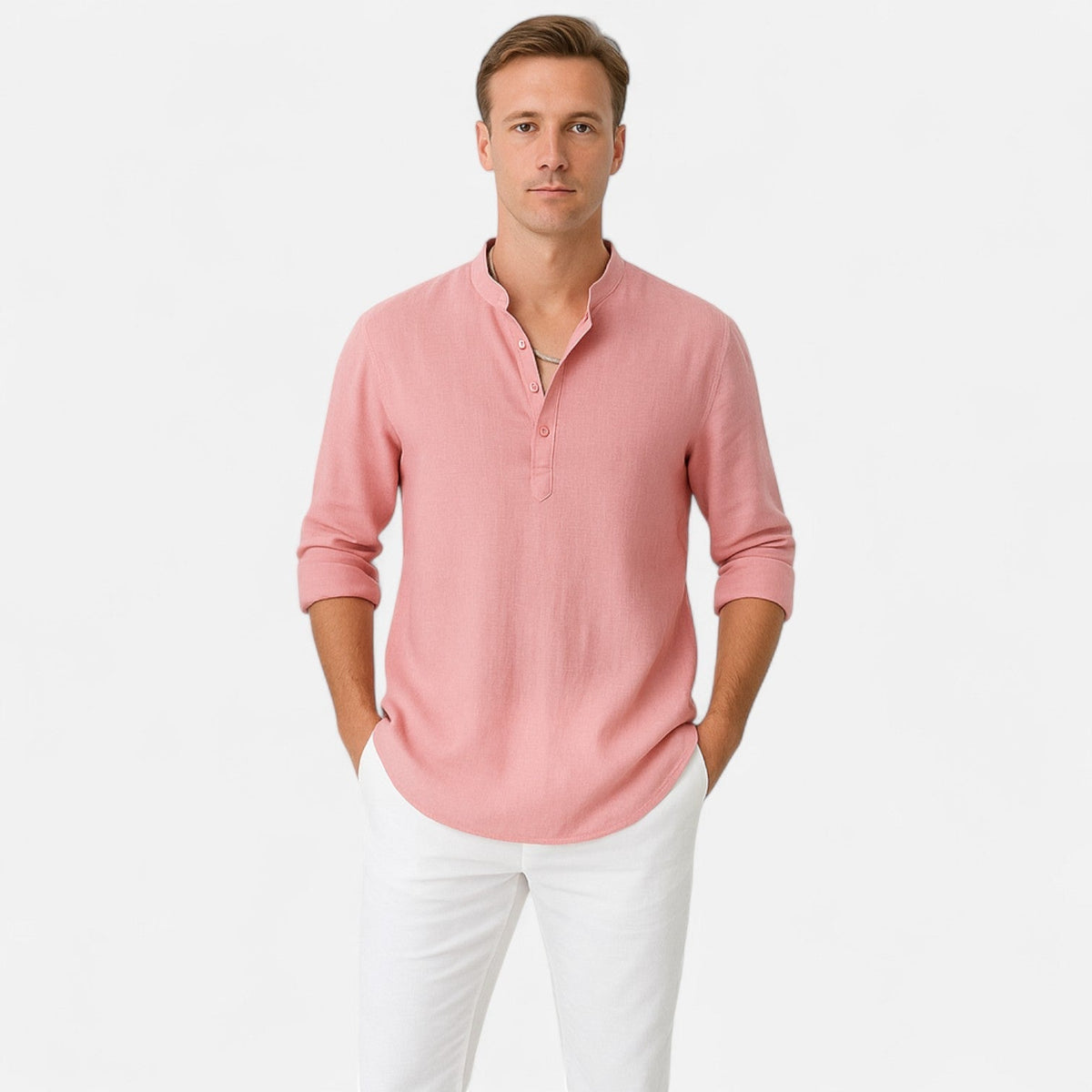 Men's Lightweight Long Sleeve Shirt — product view
