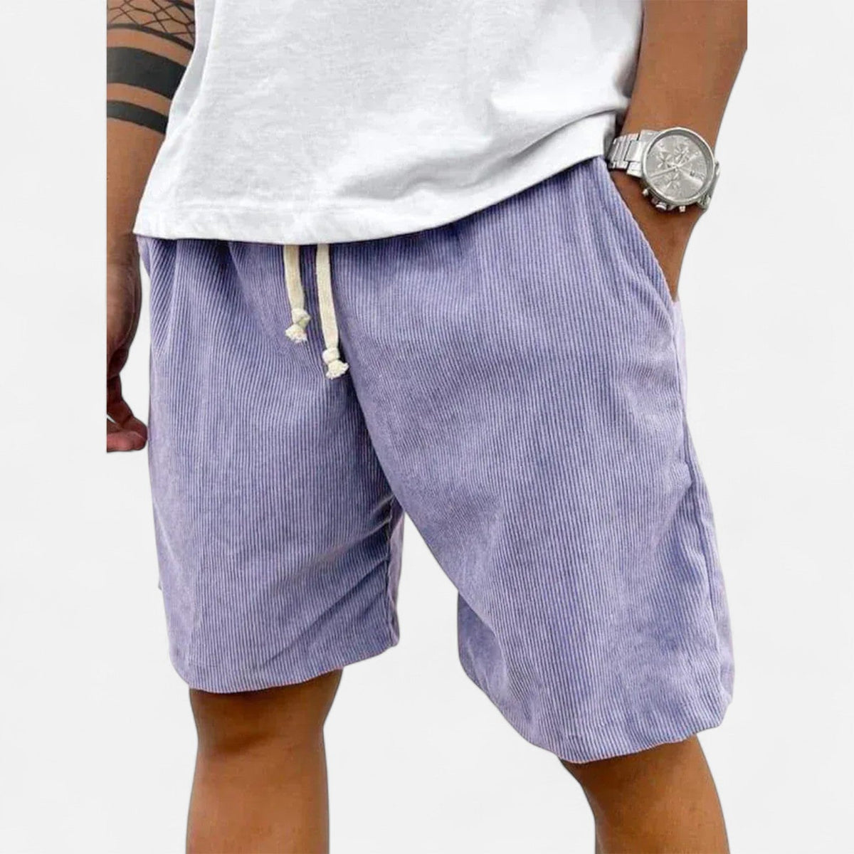 Men's Summer Shorts – Tailored Cut — Purple