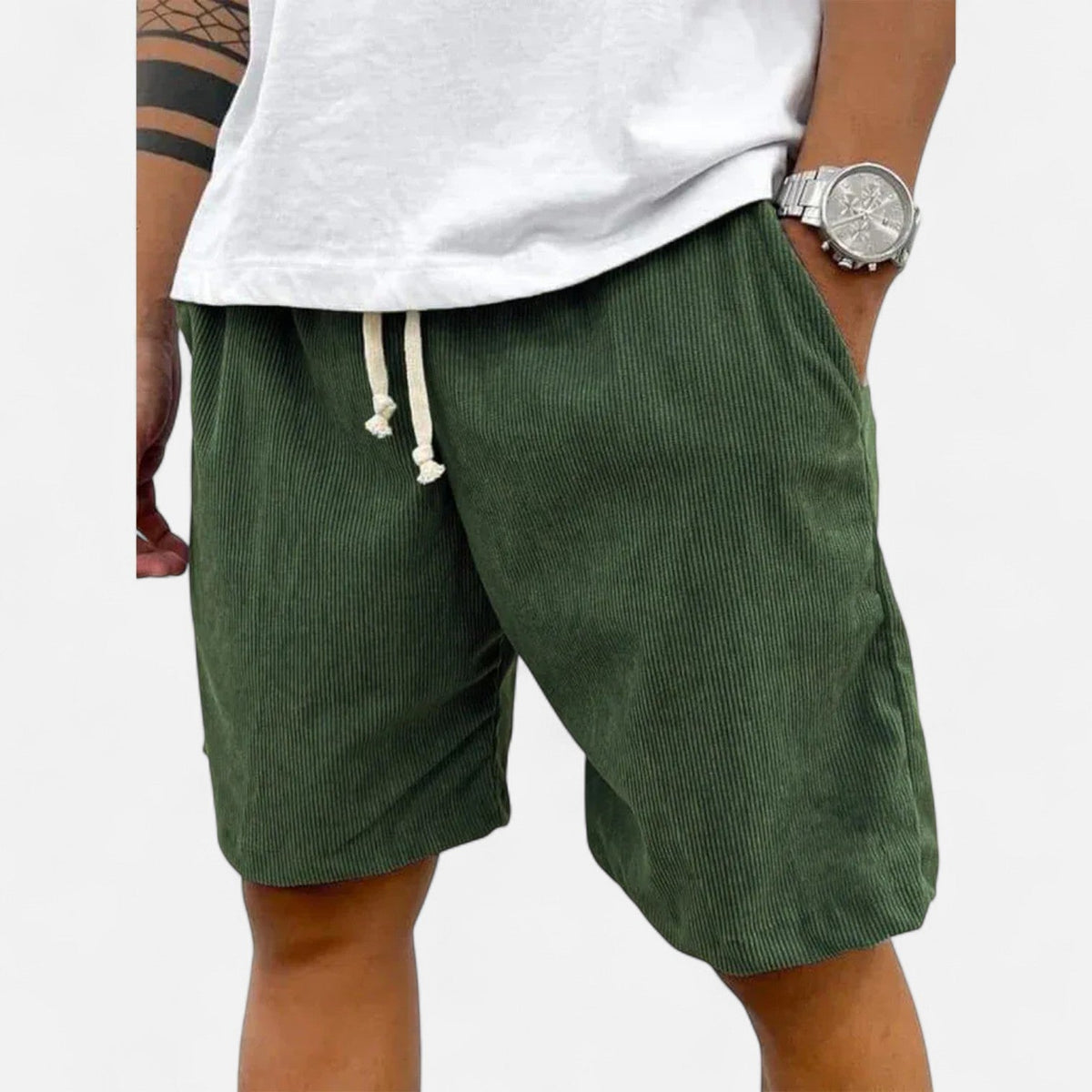 Men's Summer Shorts – Tailored Cut — Green