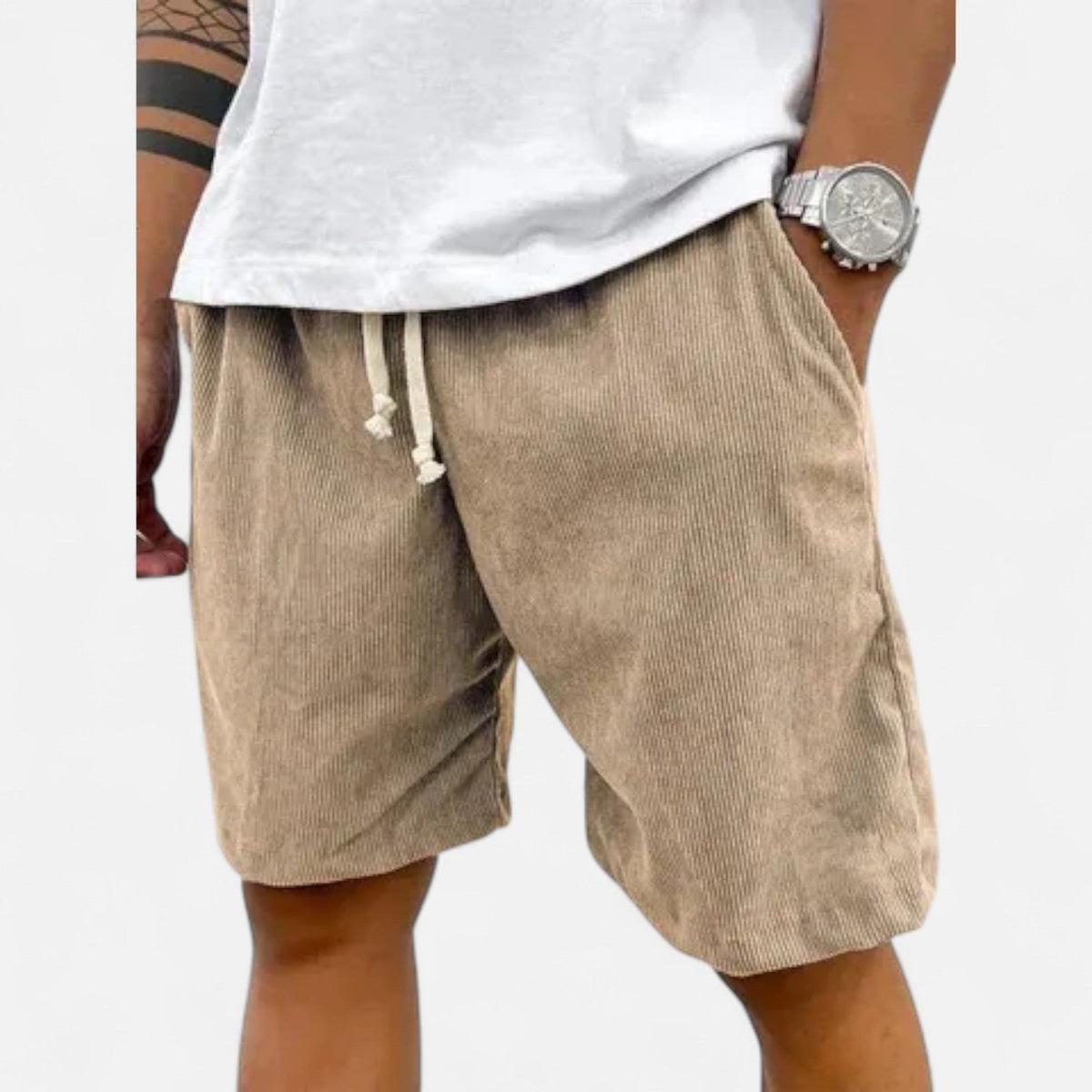 Men's Summer Shorts – Tailored Cut — Khaki