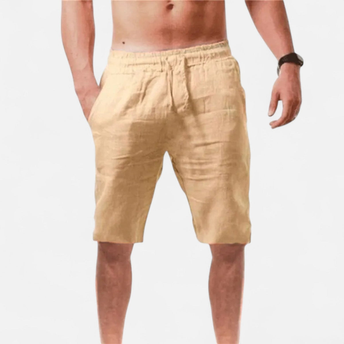 Shorts for Men – Lightness and, Summer Essential — Beige