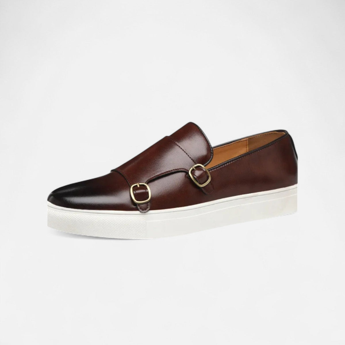 Men's Buckle Loafers – Classic with a Modern Touch — Brown