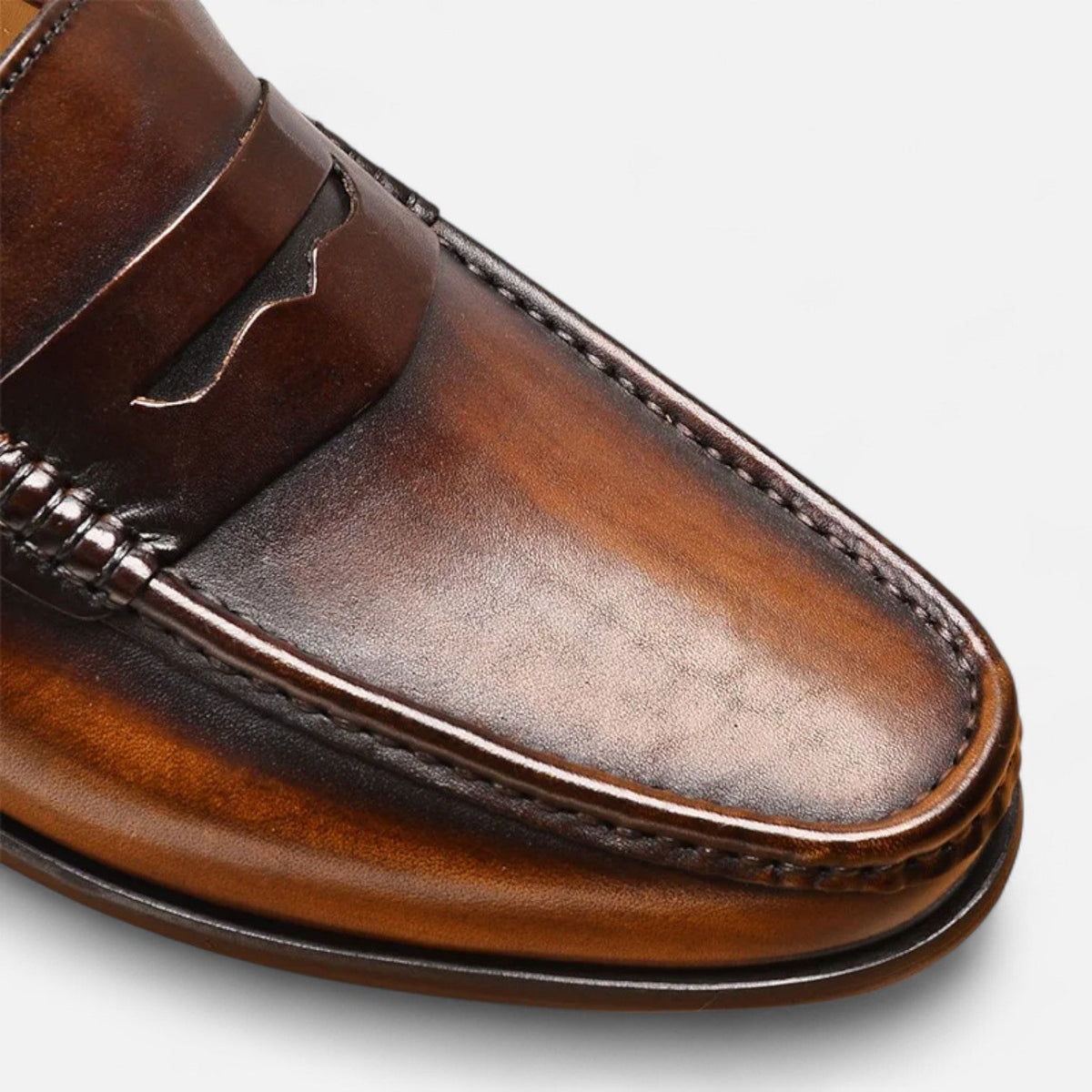 Men's Penny Loafers – Black Elegance Slip-On for Office & Occasions — image 3