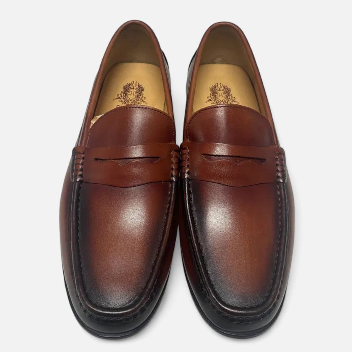 Men's Penny Loafers – Black Elegance Slip-On for Office & Occasions — image 4