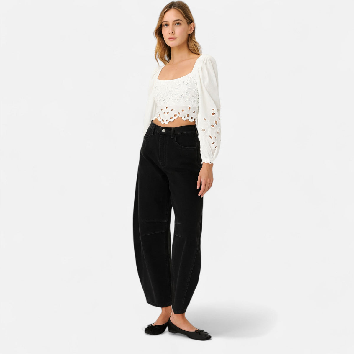 Jean Woman Loose Comfort Wide Cut — product view