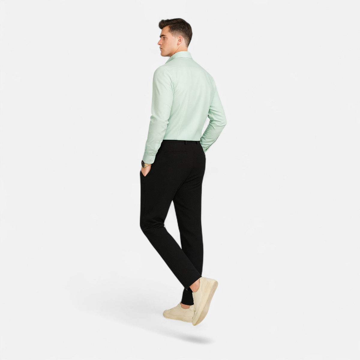 Men's Fitted Shirt Timeless Elegance — product view