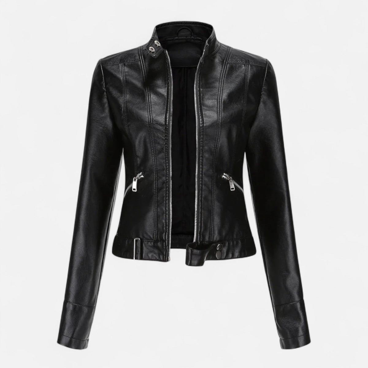 Elegant Women's Jacket — Black