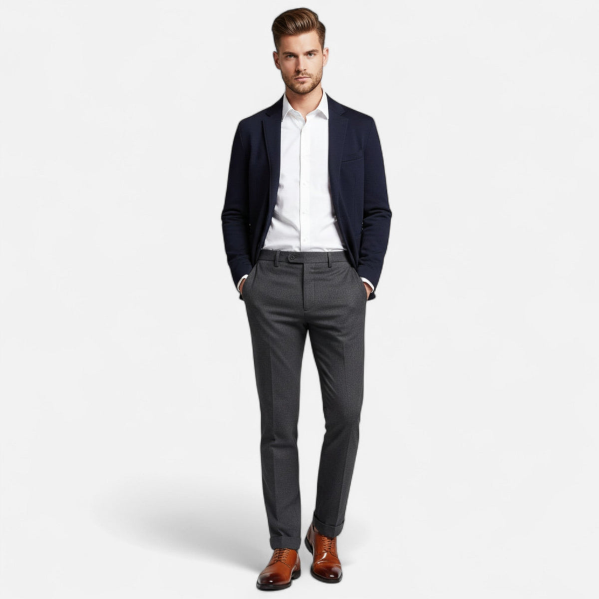 Men's Oxford Shoes Classic Elegance — image 5