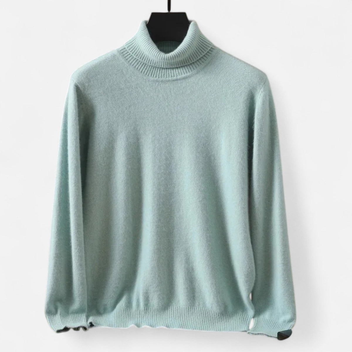Herrenpullover für den lässigen Alltag — Meergrün