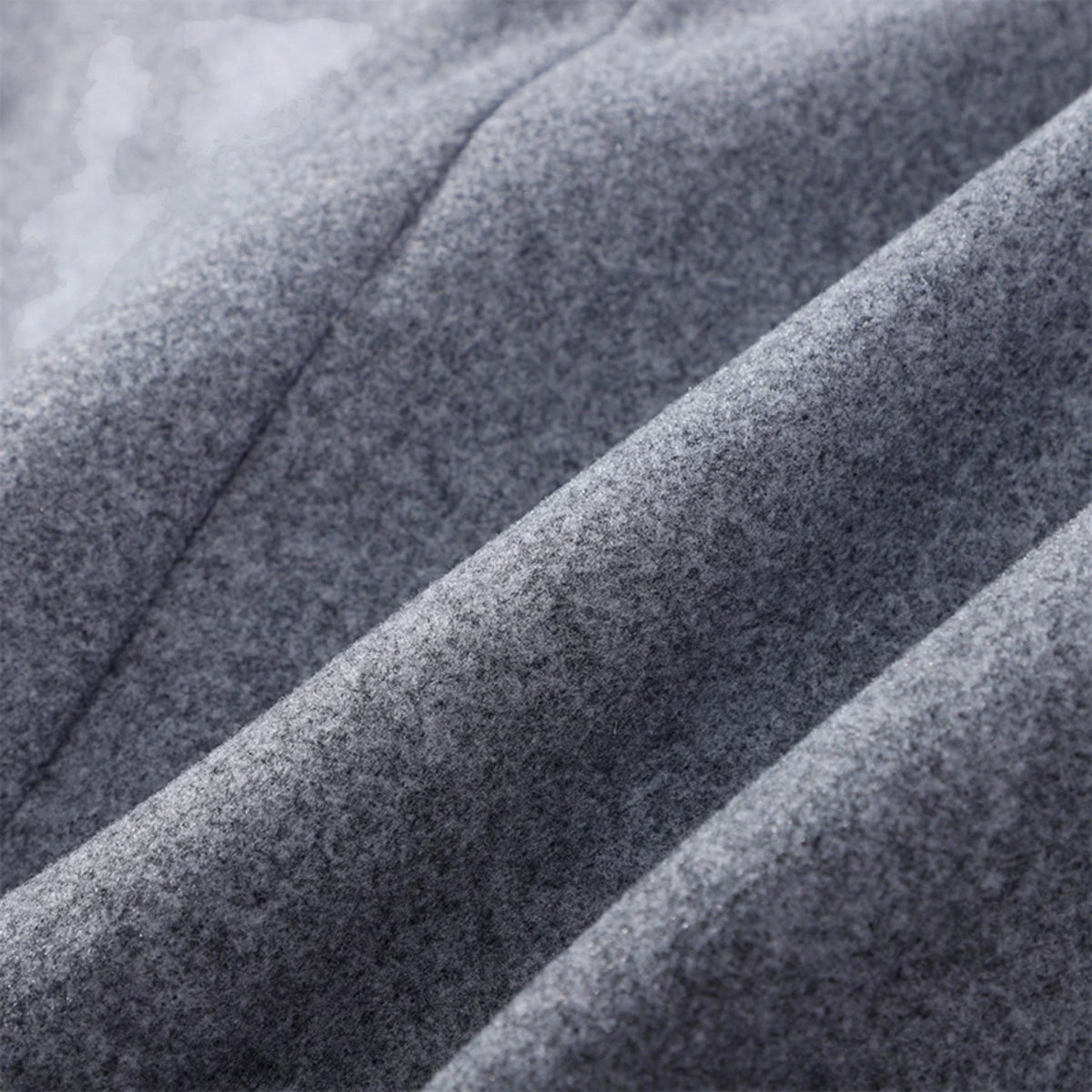 Women's Short Coat High Collar Chic — Grey