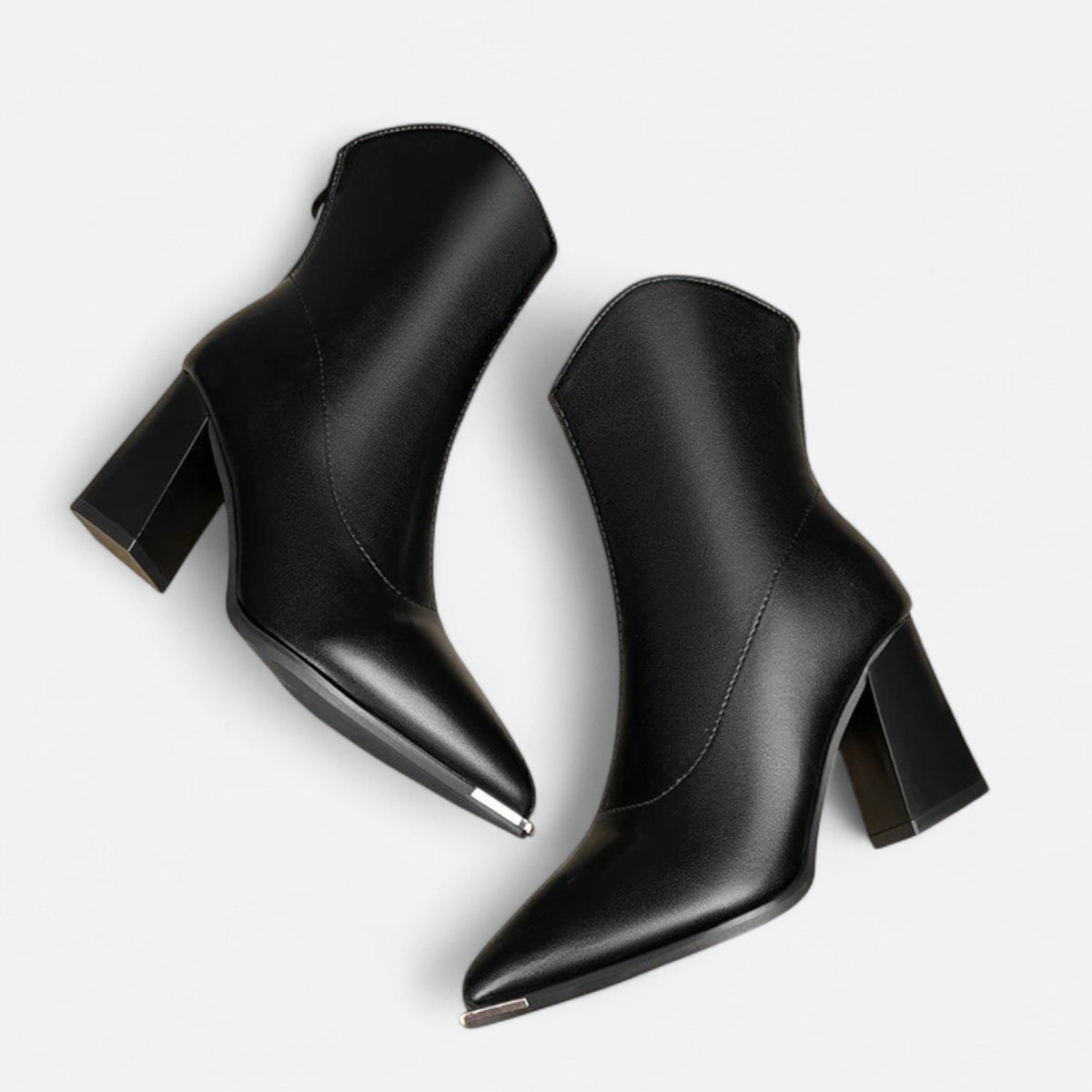 Women's Chelsea Boots High Heel — Black