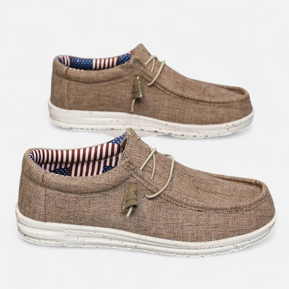 Herren-Slipper mit Mesh-Konstruktion — Khaki