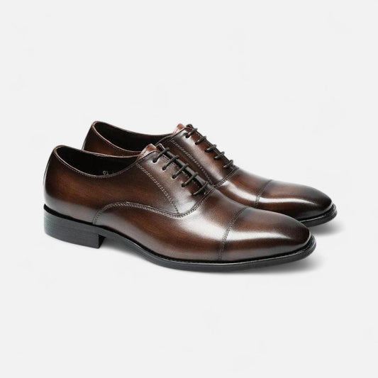 Men's Classic Richelieu Shoes — Brown