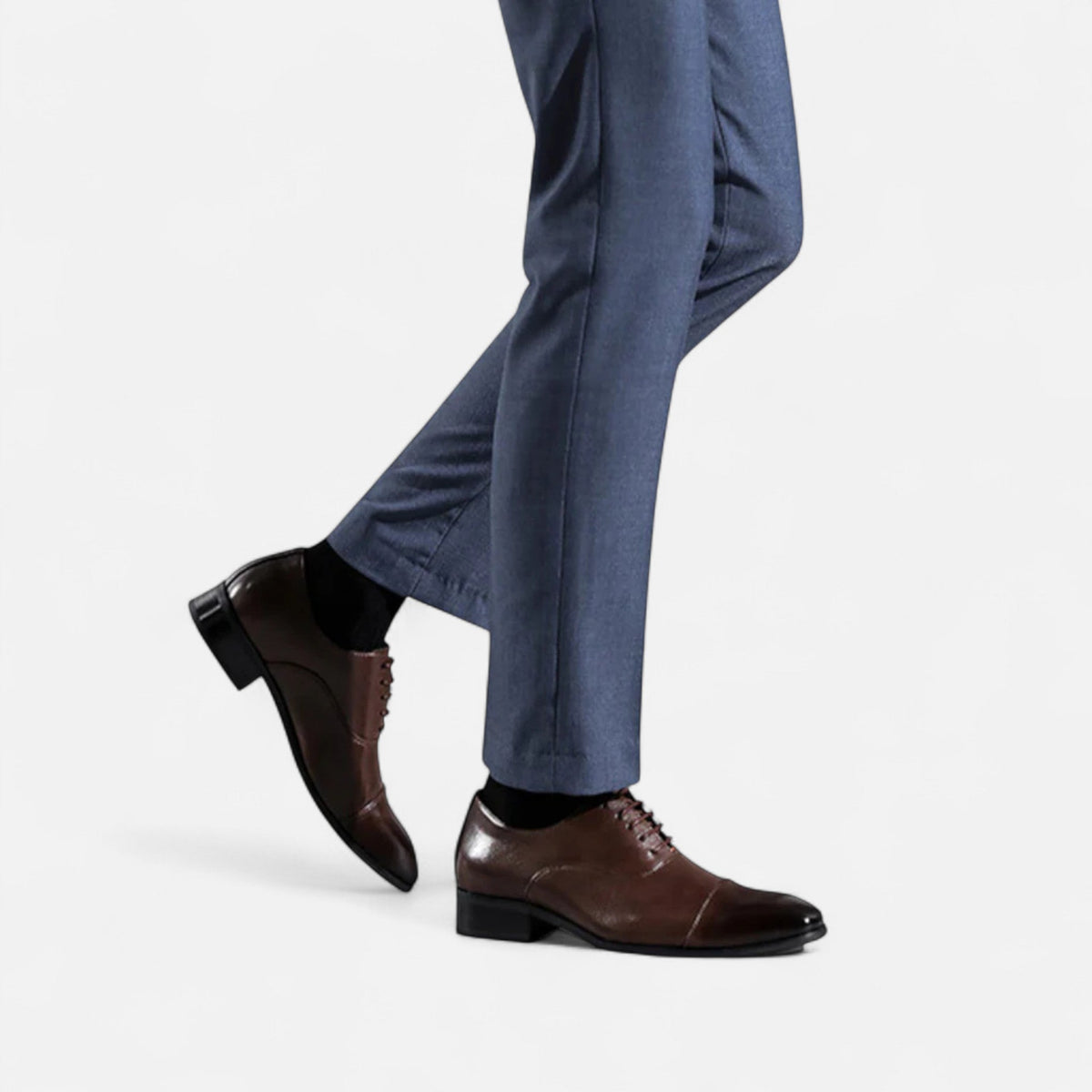 Men's Classic Richelieu Shoes — Brown