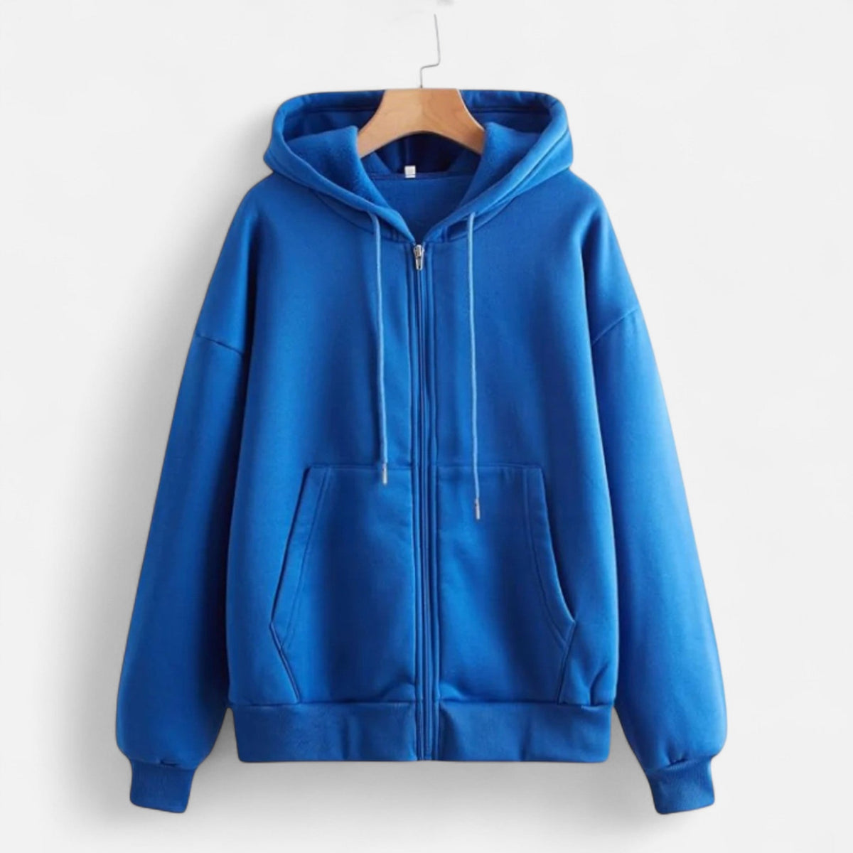 Women's Zip-Up Hoodie — Blue