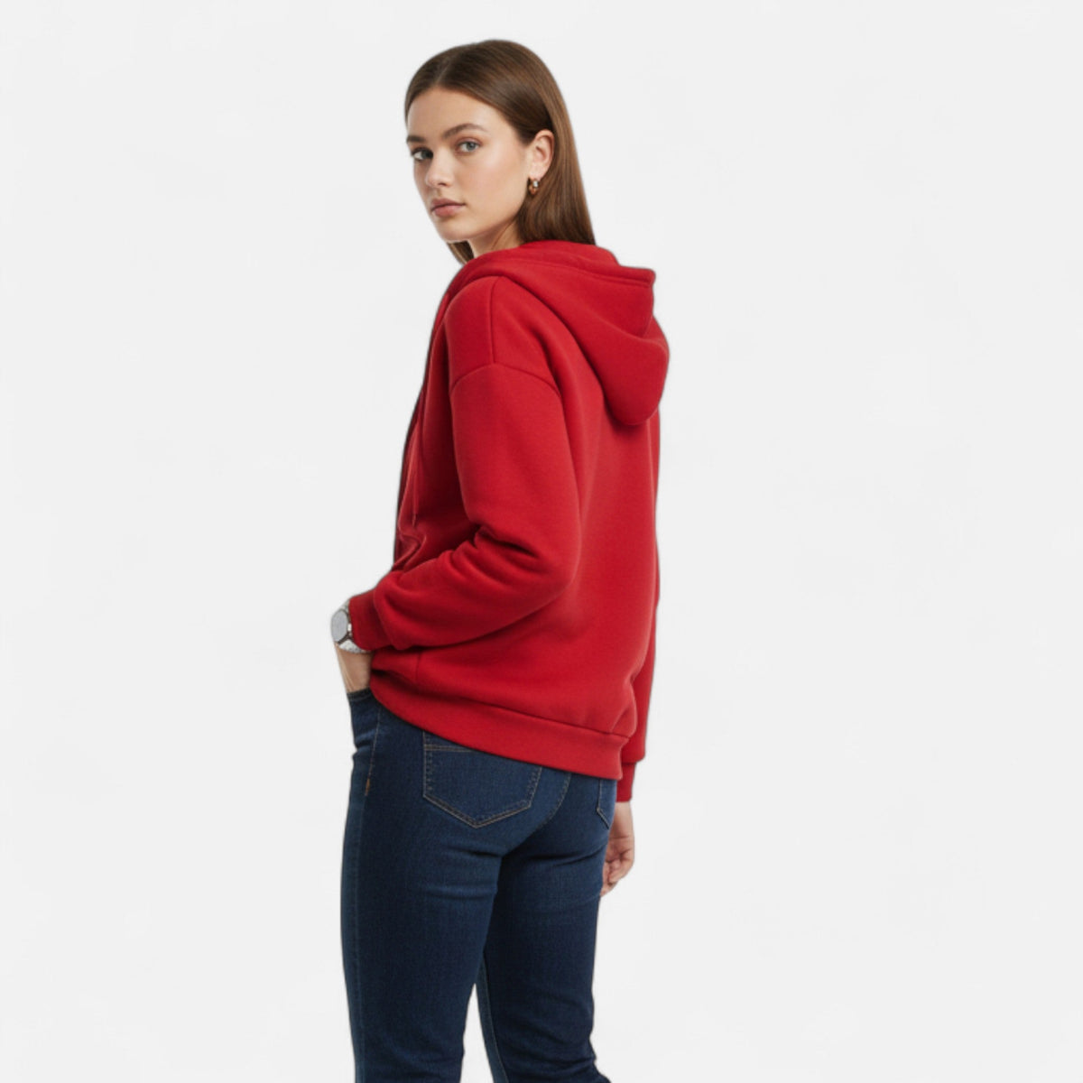 Women's Zip-Up Hoodie — product view