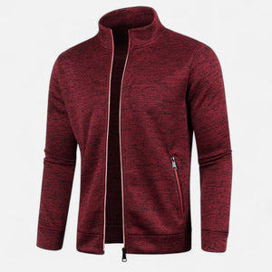 Gilet zippé pour homme — Rouge