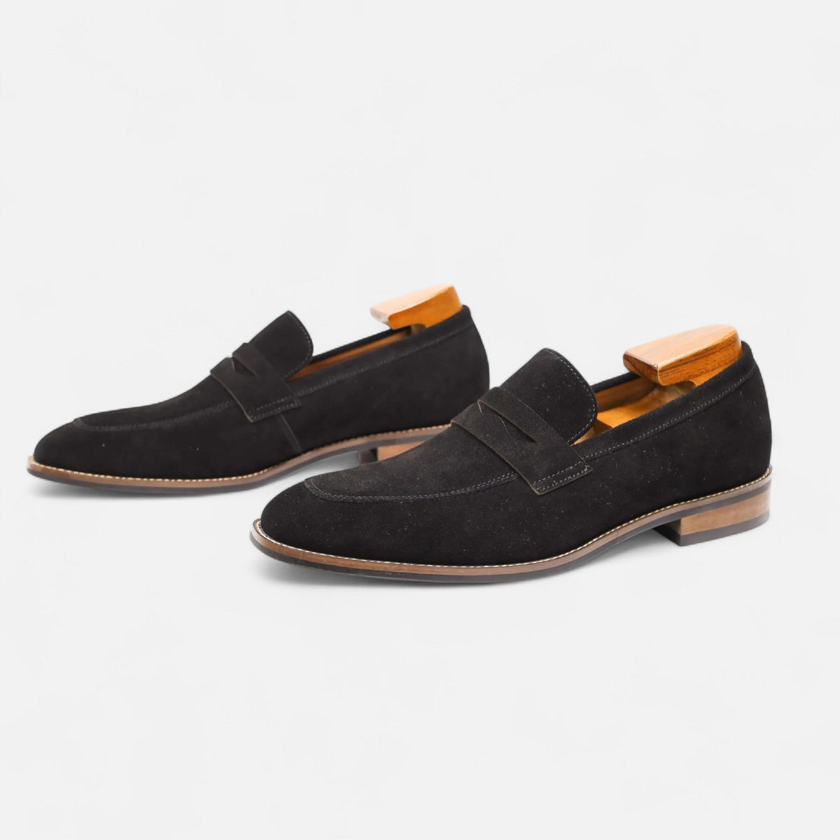 Classic Men's Loafers — Black