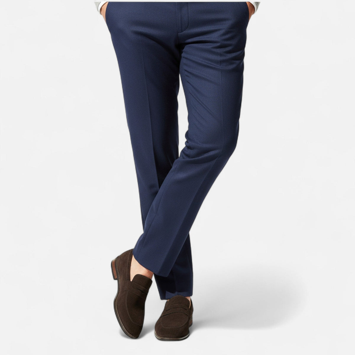Classic Men's Loafers — Coffee