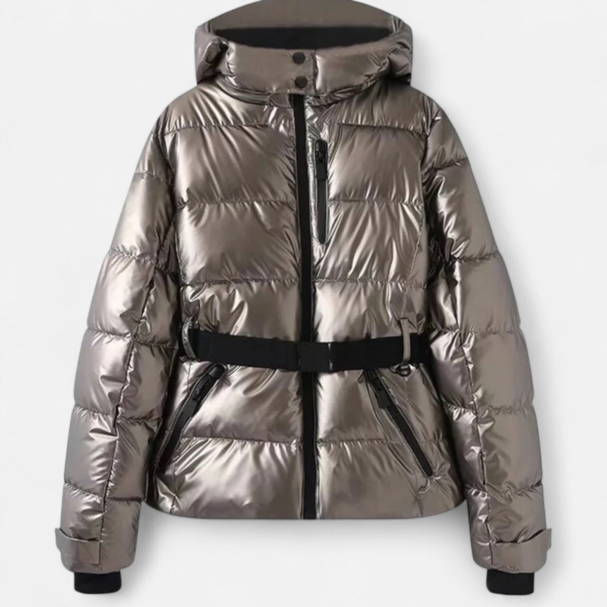 Women's Fitted Ski Jacket — Khaki