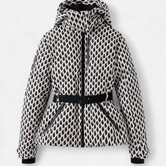 Women's Fitted Ski Jacket — White