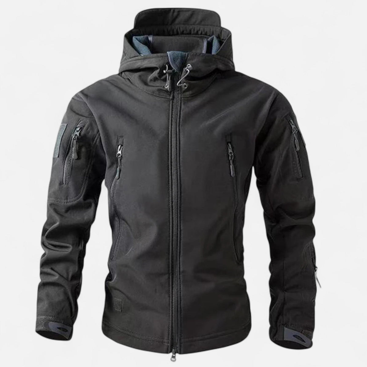 Men's Softshell Jacket with Hood — Dark Grey