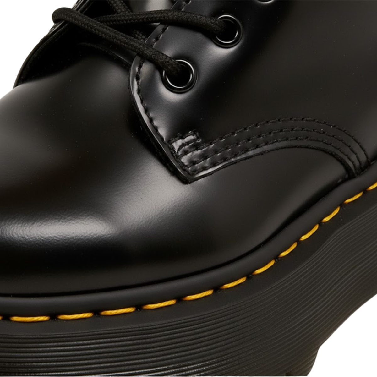 Women's Fashion Chelsea Punk Goth High Platform Boots — Black