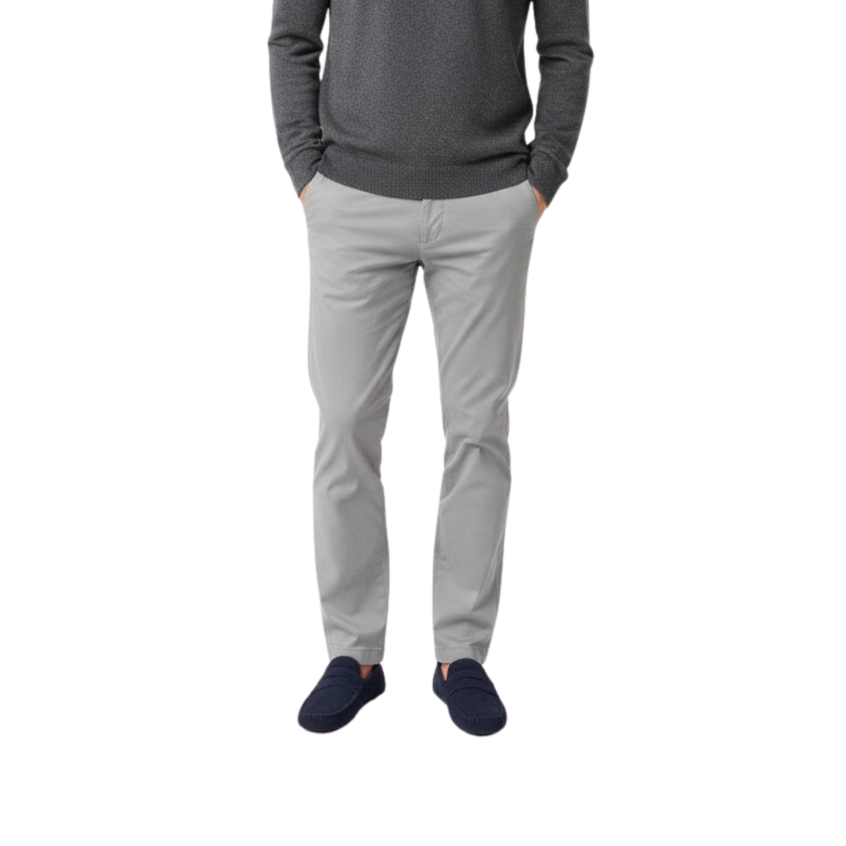 Moccasins for men, soft slip-on driving shoes — product view