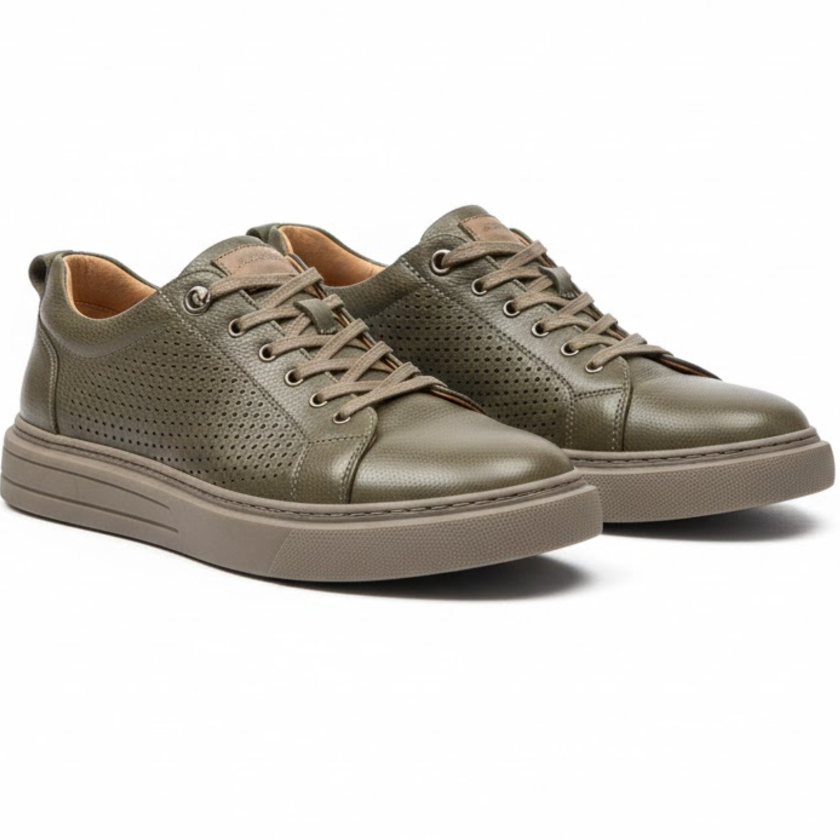 Men's city shoes casual walking shoes — Khaki