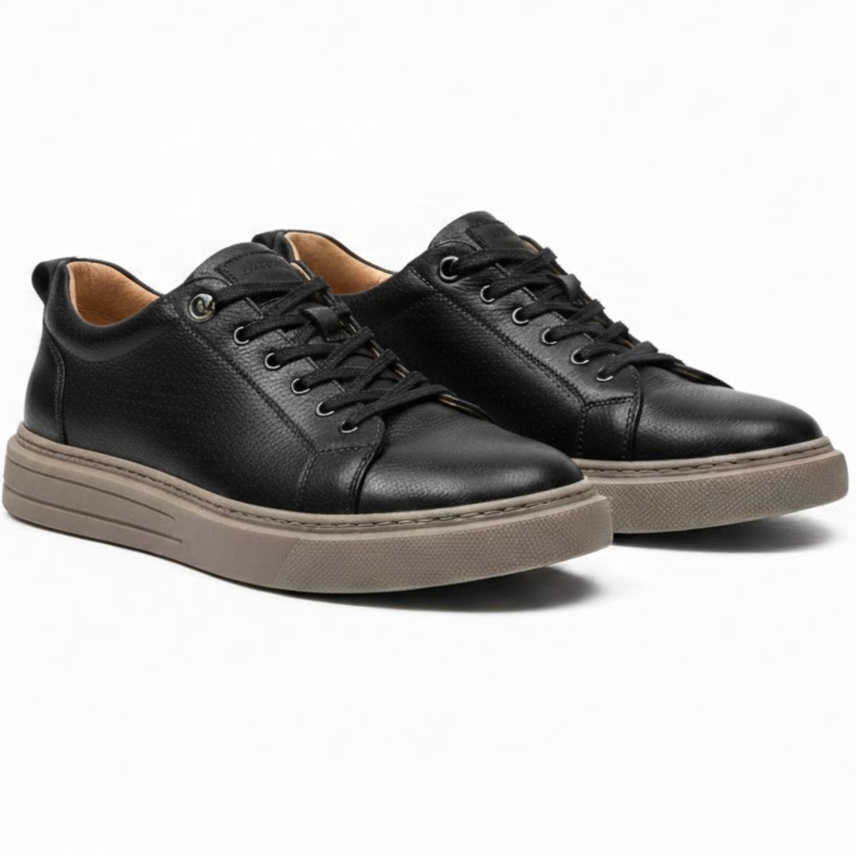 Men's city shoes casual walking shoes — Black