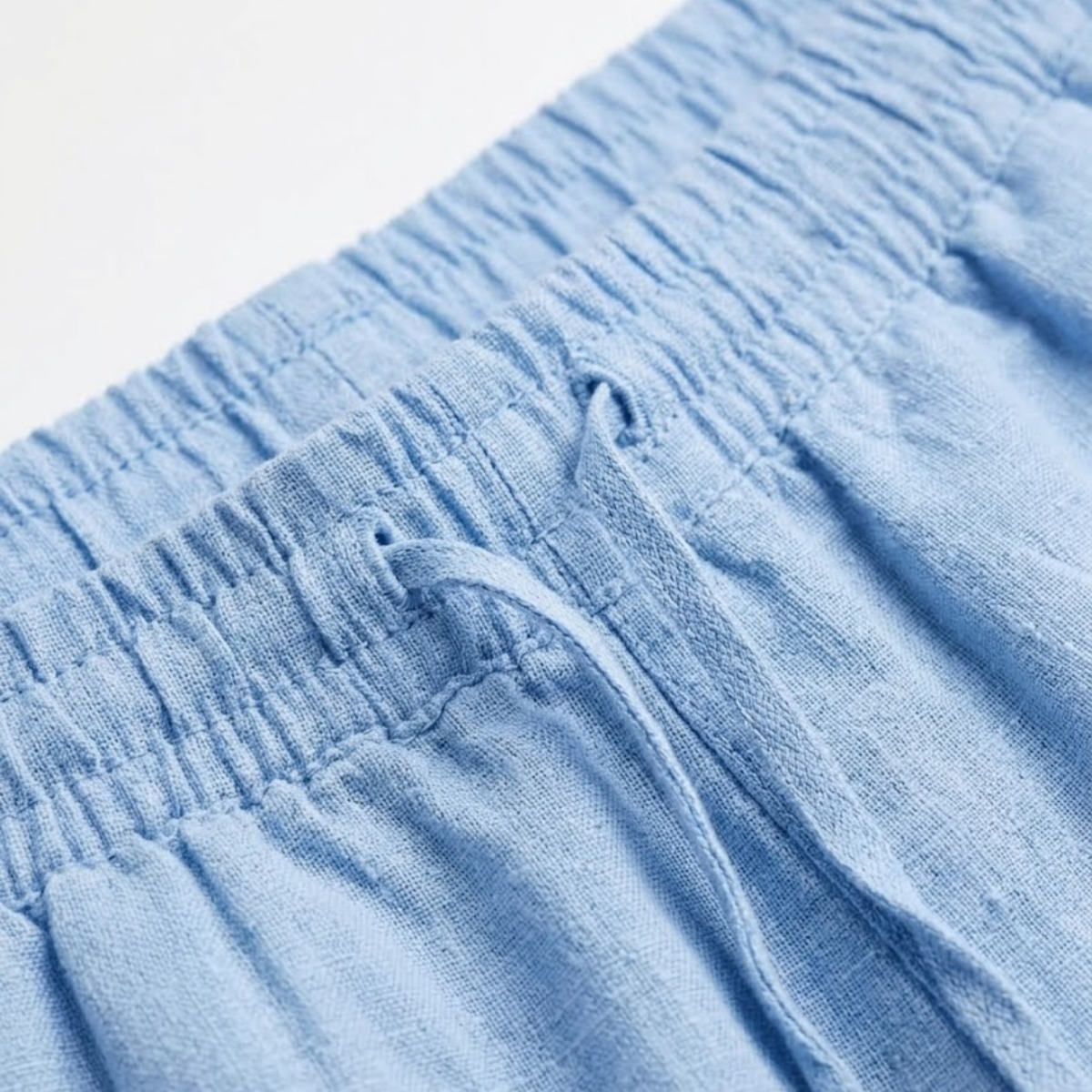 High-Waisted Elastic Pants with a Relaxed Fit for Women — product view