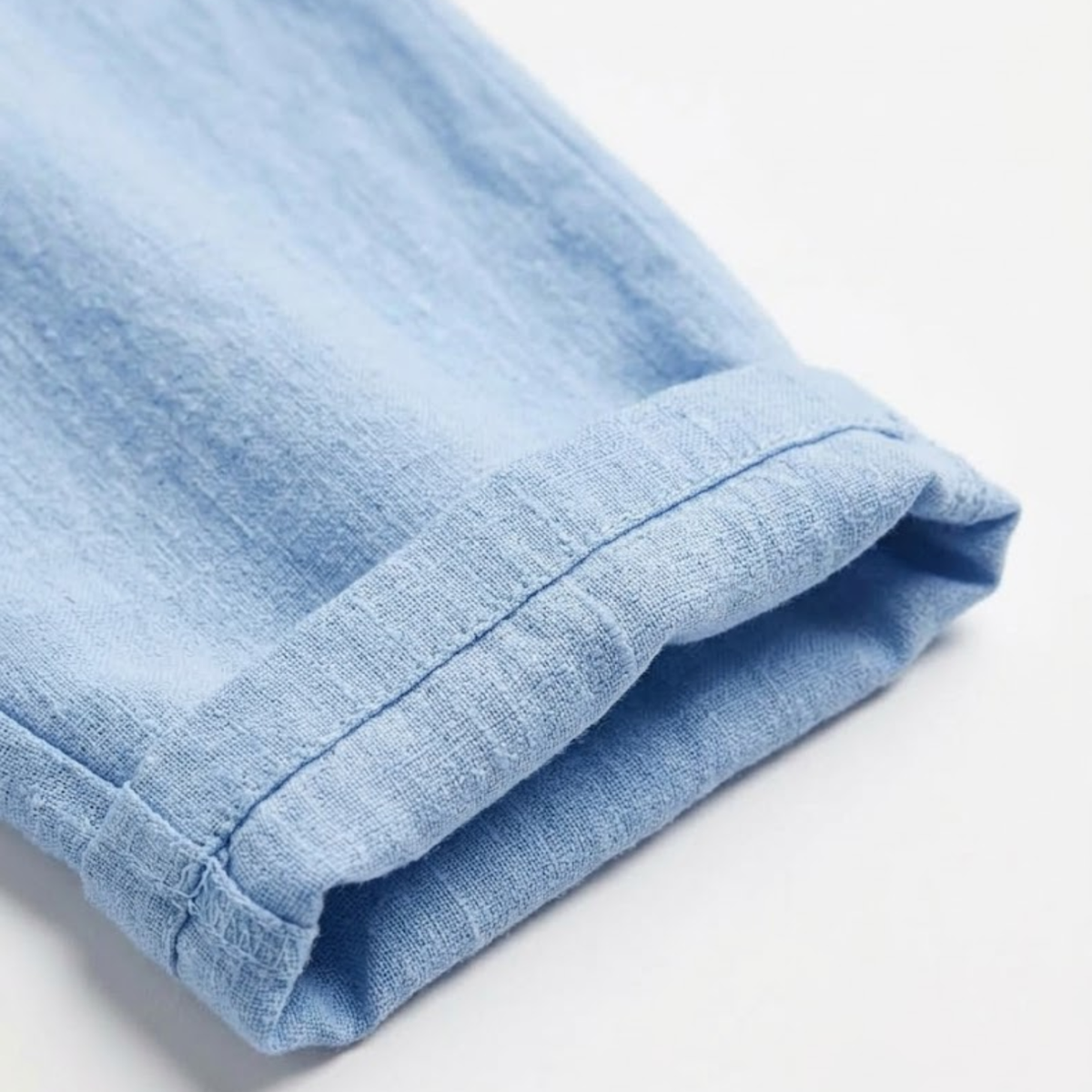 High-Waisted Elastic Pants with a Relaxed Fit for Women — product view
