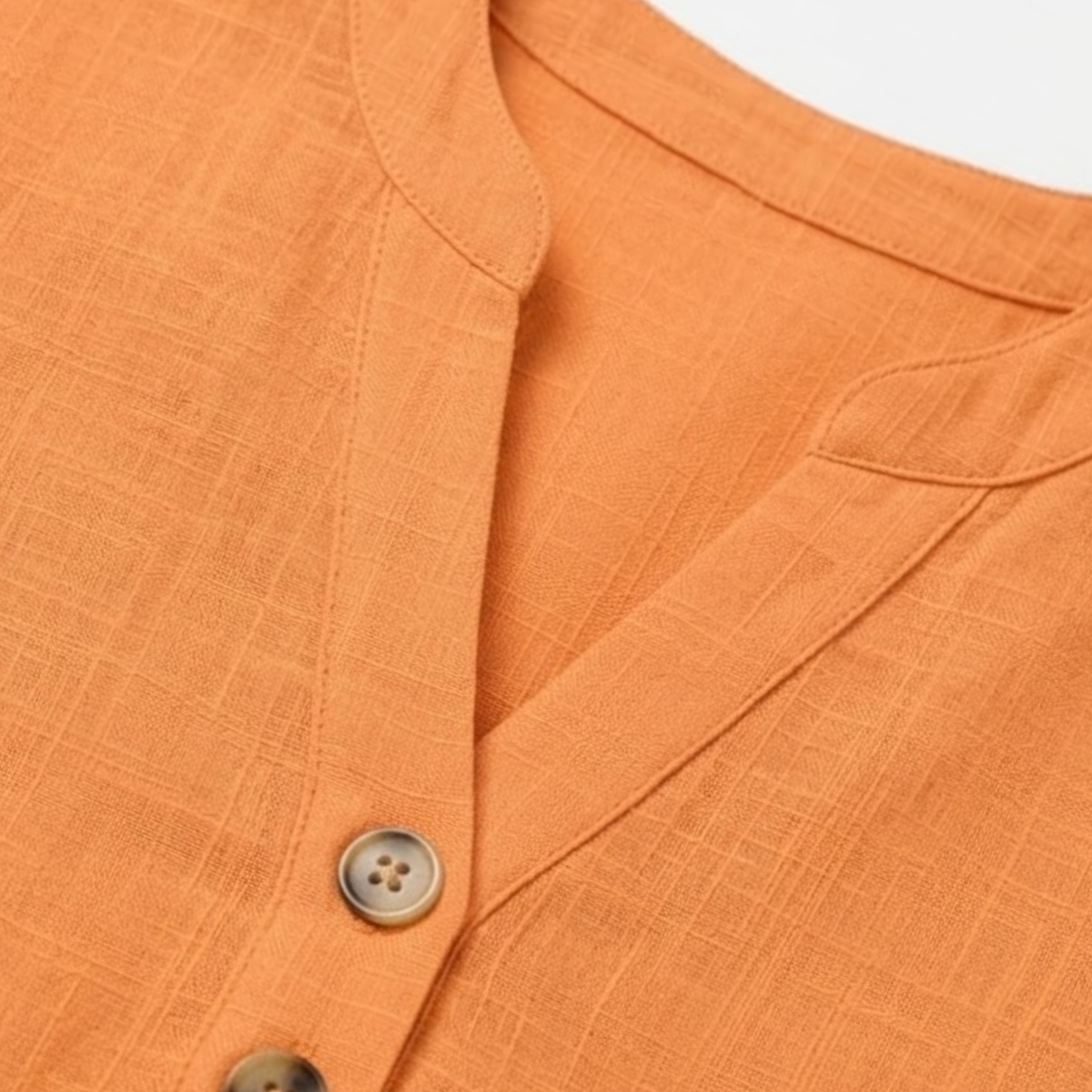 V-Neck Short Sleeve Blouse for Women — product view