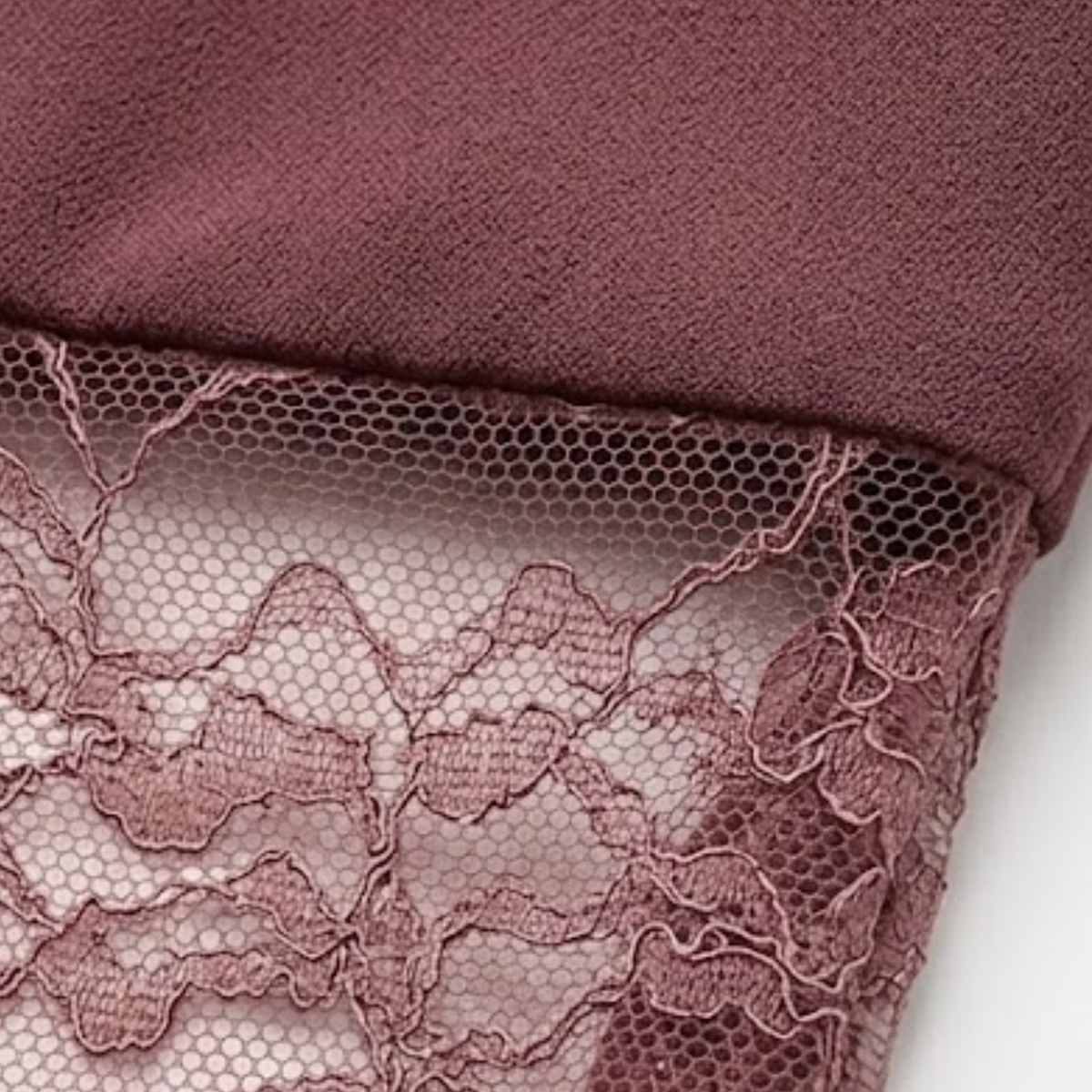 Fitted Long Evening Dress with Lace Bustier and Straps for Women — product view