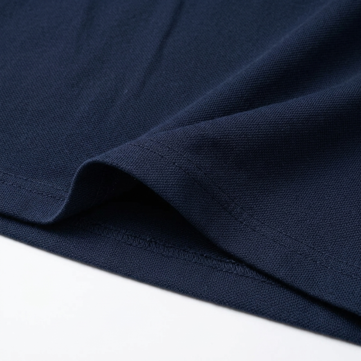 Men's polo with zip collar and short sleeves — casual — product view
