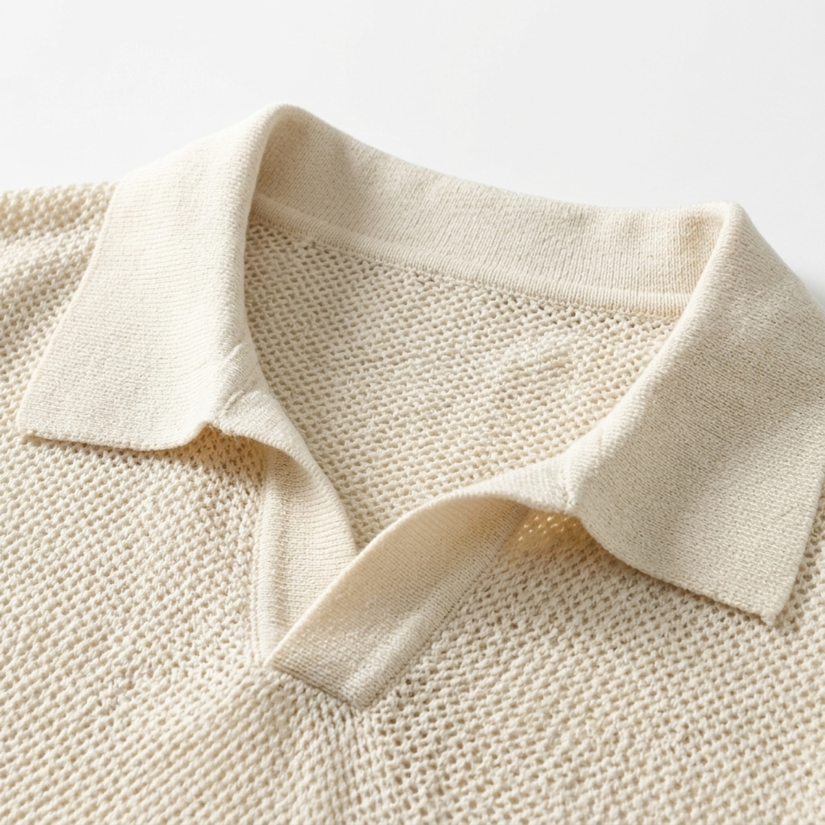Men's Slim-Fit Knit Polo — product view