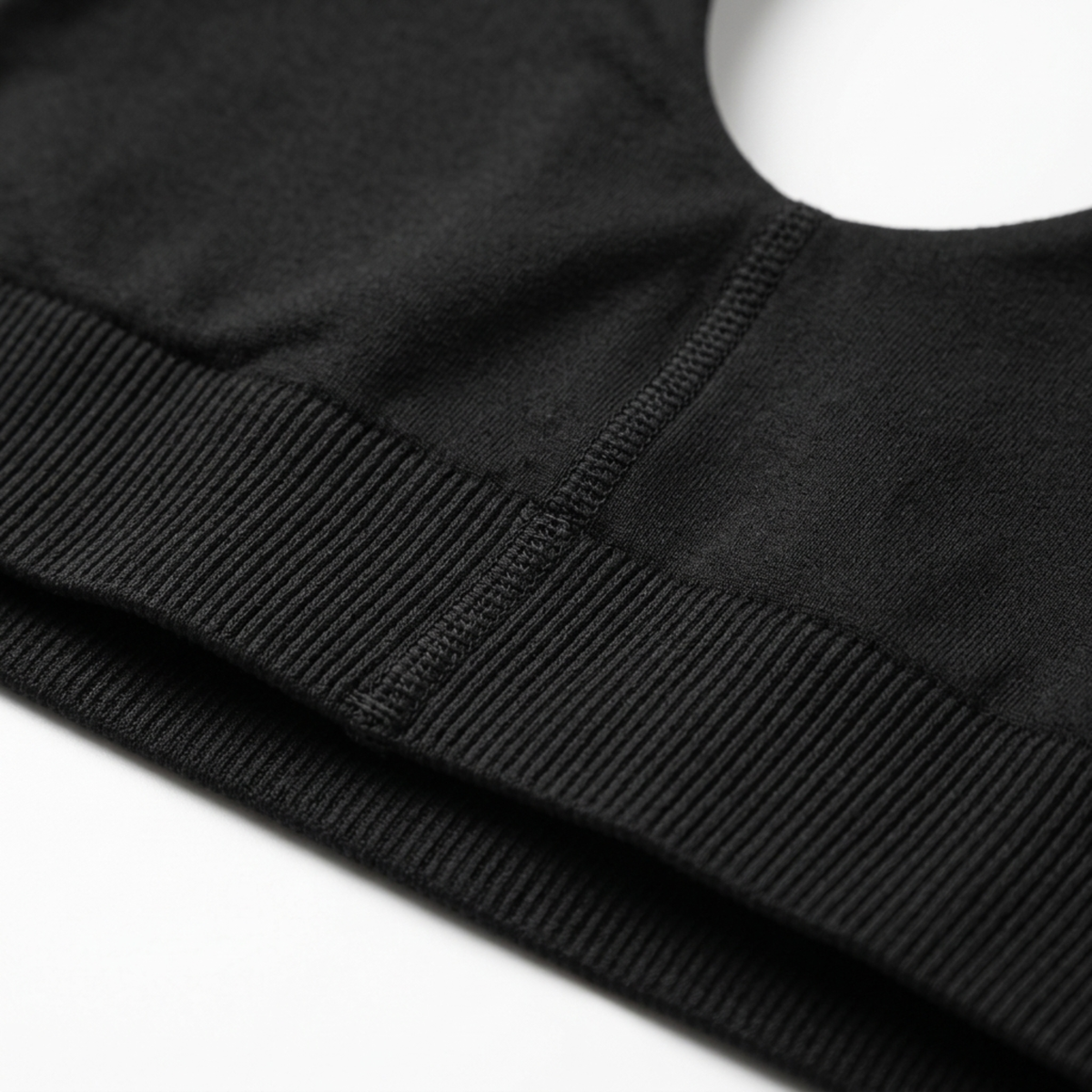 Short crop top for women with racerback — V-neck — summer — product view